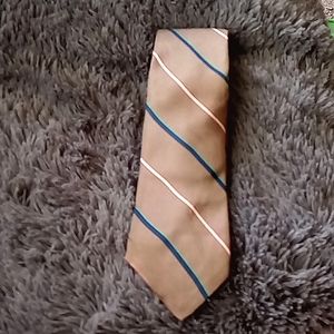 Men's Vintage Bill Blass and Berry Burk Collab Silk Necktie
